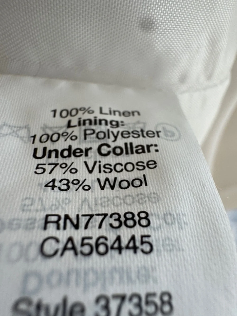J. Crew Women's Cream Linen Single-Breasted Blazer - Picture 12 of 16